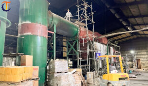 Lò đốt rác công nghiệp phú thọ 1 tấn/h